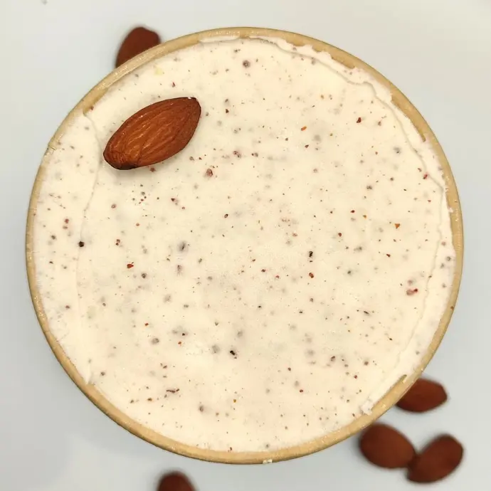 Glace Amandes torréfiées